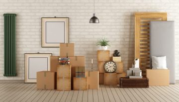 moving out of a house