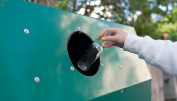 recycling using a skip
