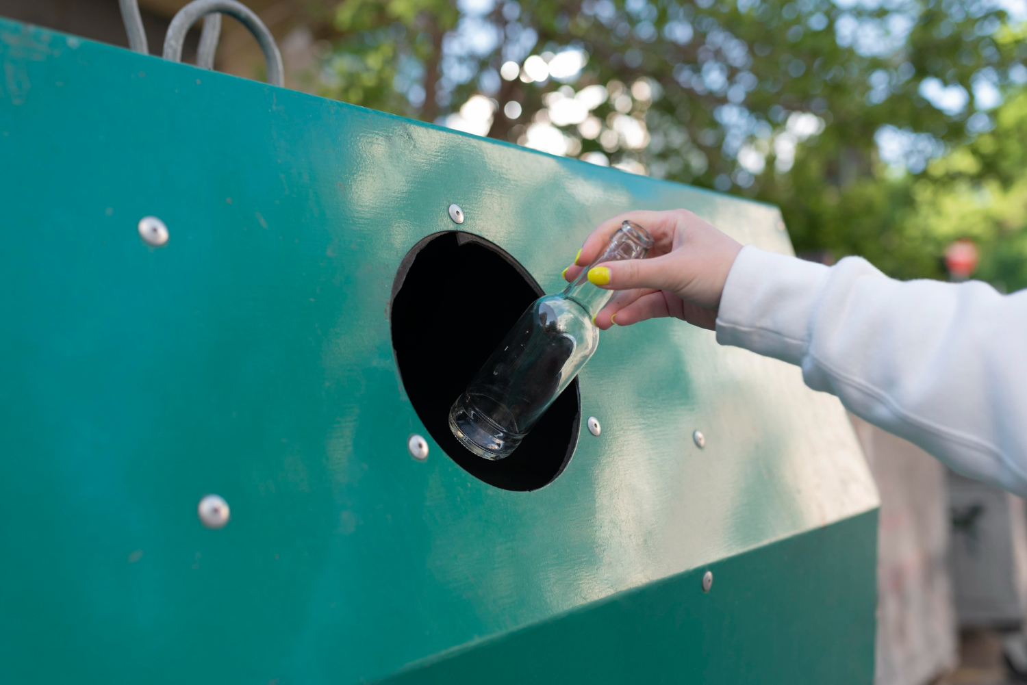 recycling using a skip