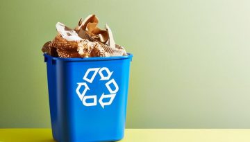 recycling paper and cardboard