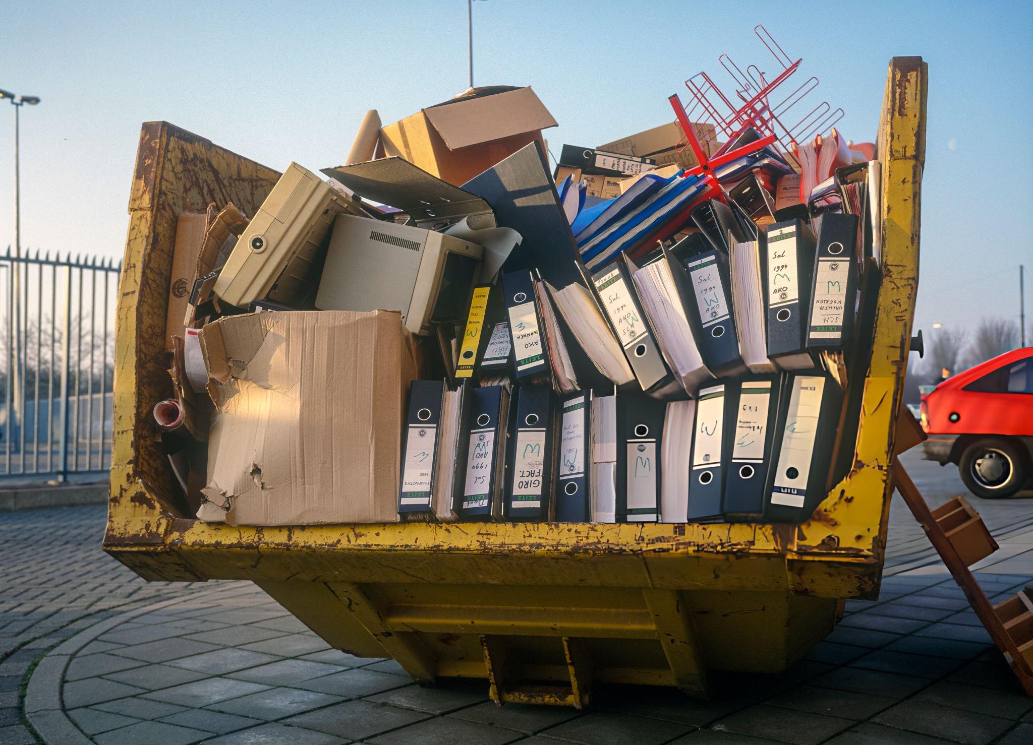 skip hire for offices