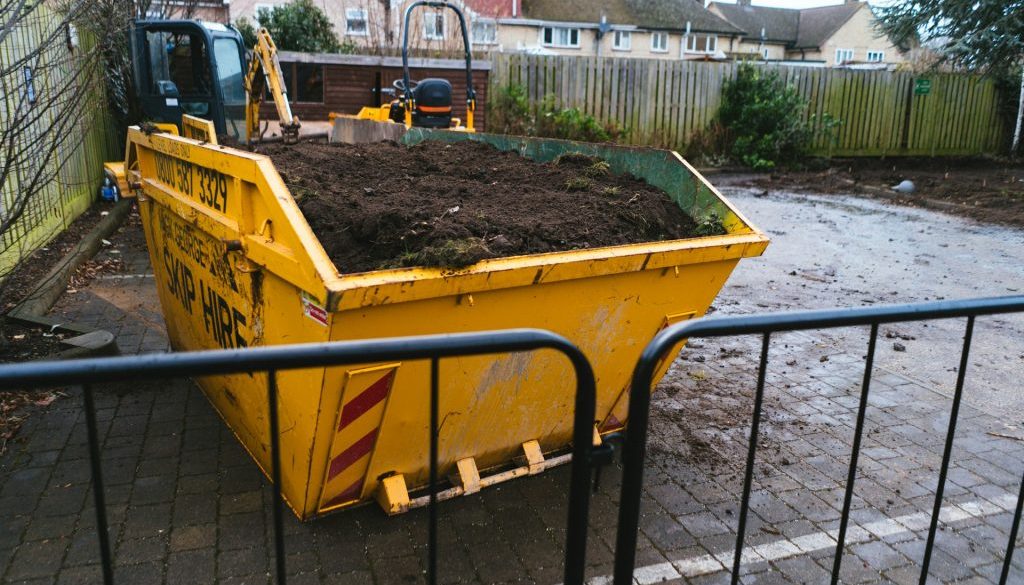 skip hire for garden